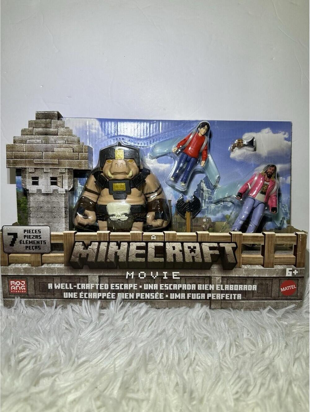 Minecraft A Well-Crafted Escape Story Set 3 Action Figure Playset 2025 Mattel